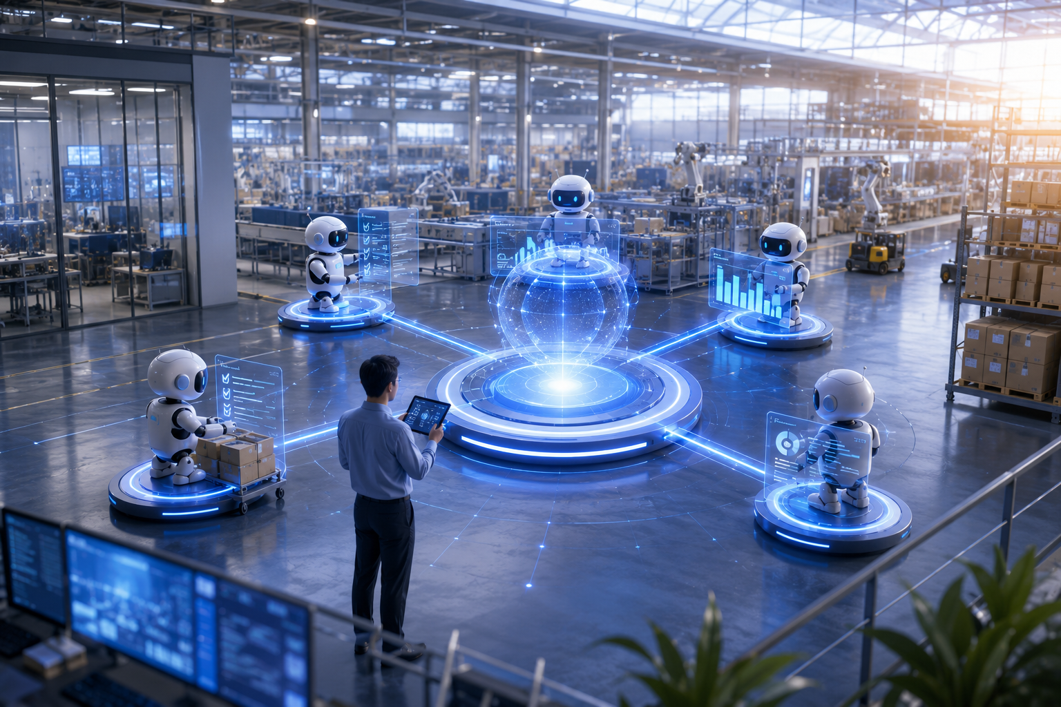 Multi-Agent ERP-in-Manufacturing